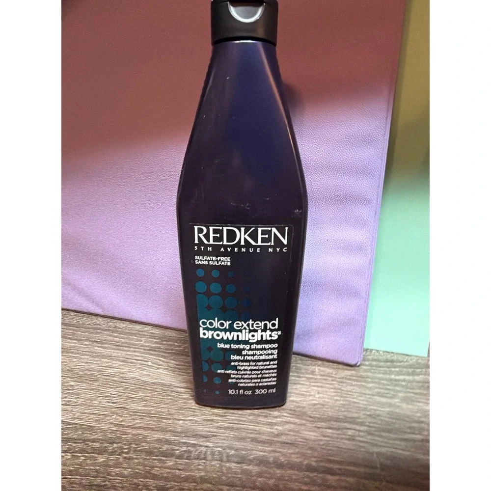 Redken Color Extend Brownlights Blue Toning Shampoo 10.1oz Sulfate Free Brunette